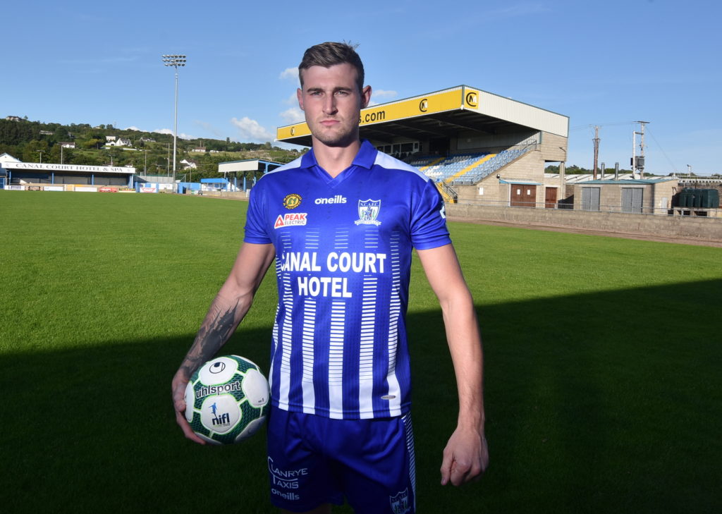 John Grant signs at the Showgrounds